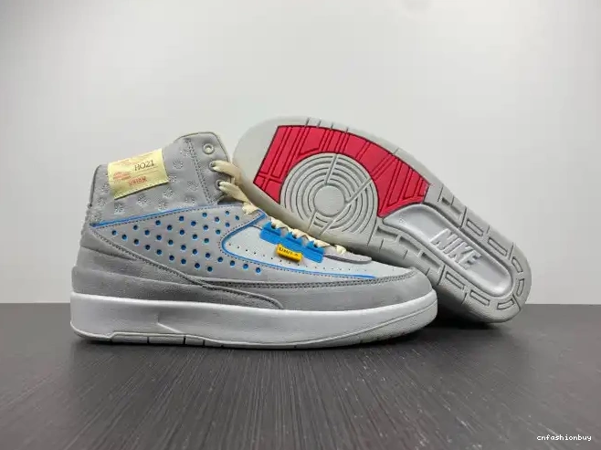 Union Jordan Grey Fog Retro 2 DN3802-001 0515